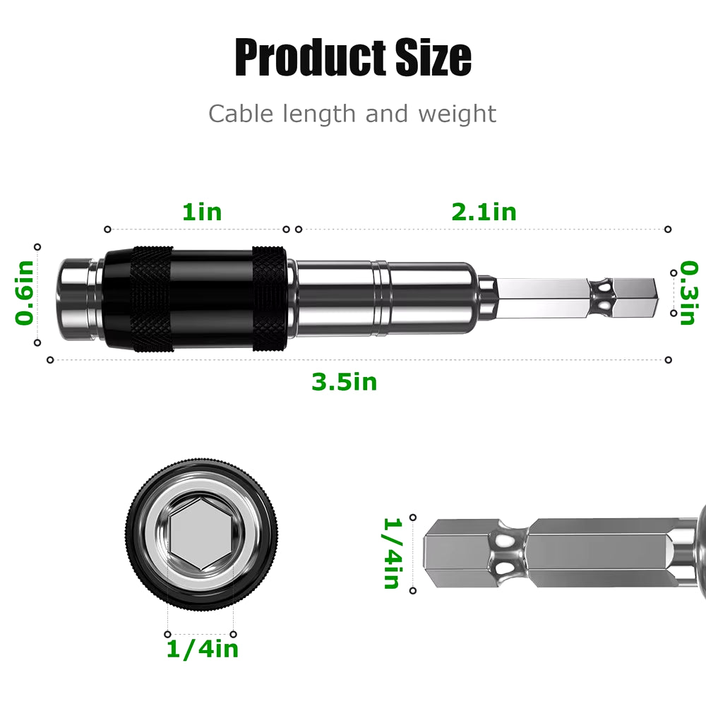 Hex Magnetic Ring Screwdriver Bits Drill